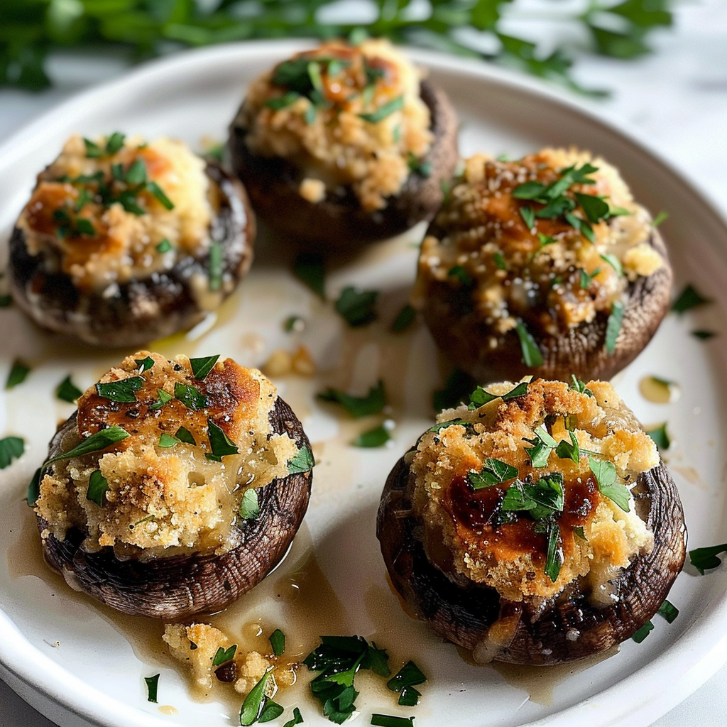 Stuffed mushrooms
